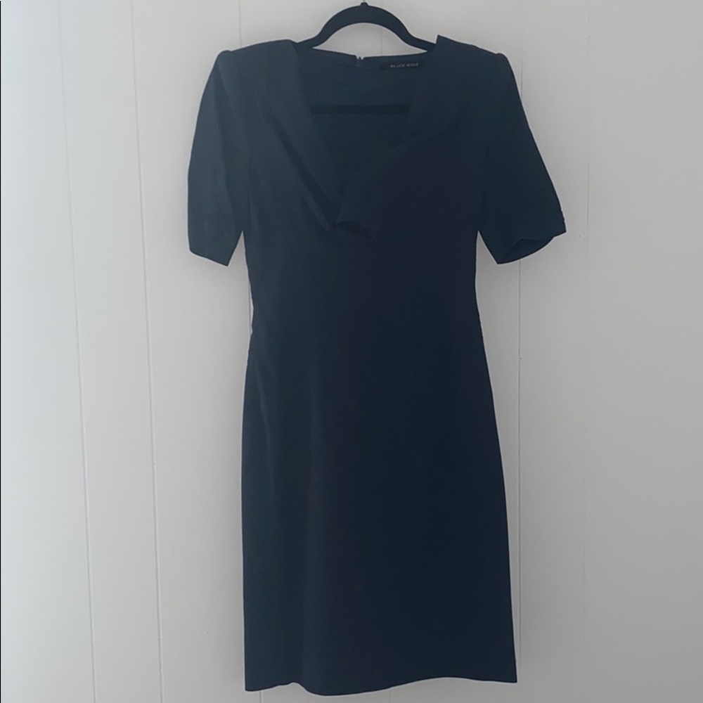 Black Halo Deep Navy Dress